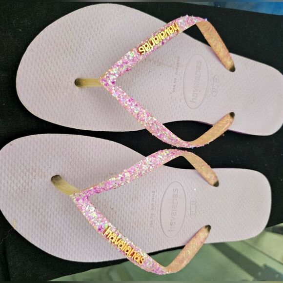 Shimmer Flip Flops 7.6 - Picture 1 of 5